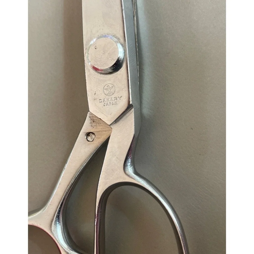 Lot of‎ 2 Vintage Pinking Shears WISS CB-9 & Canary Japan